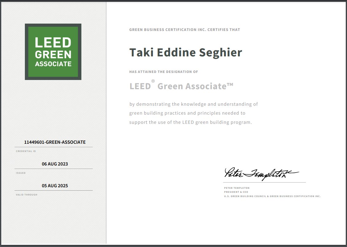 LEED Green Associate credential